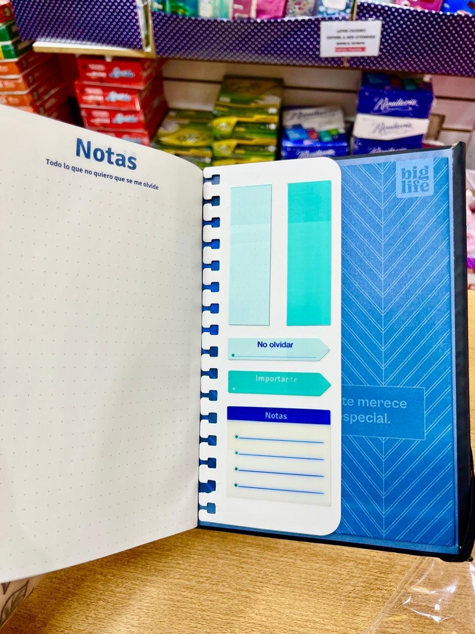 .Agendas PPR " MASCULINA PERPETUA" -Semanal- 15x21 A5 TAMAÑO MEDIANO PREMIUM (SIN FECHA)