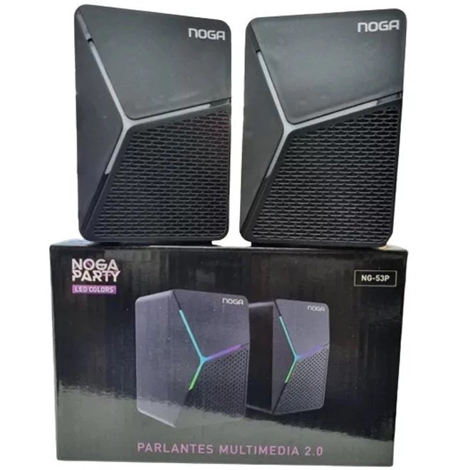 Parlantes USB " NOGA PARTY " para PC Modelo NG-53P