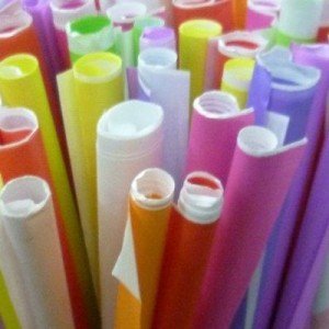 PAPEL AFICHE x UNIDAD * Color *