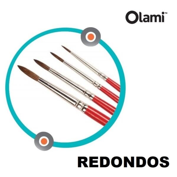 PINCEL ESCOLAR "REDONDOS" x Unidad