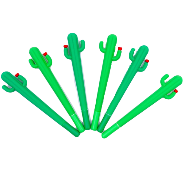 Microfibra " Cactus Corazón" Ultra Fina (Tinta Negra)