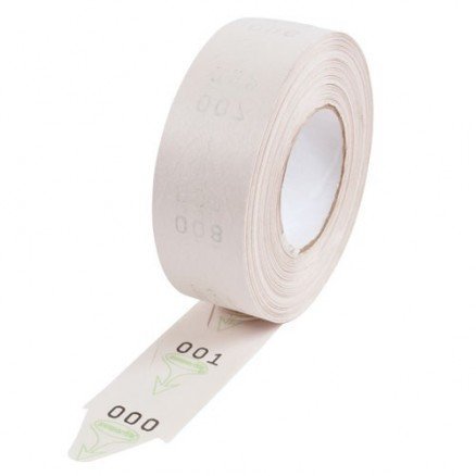 Rollo Numeritos x 2000 p/ Maquina expendedora de Numeros