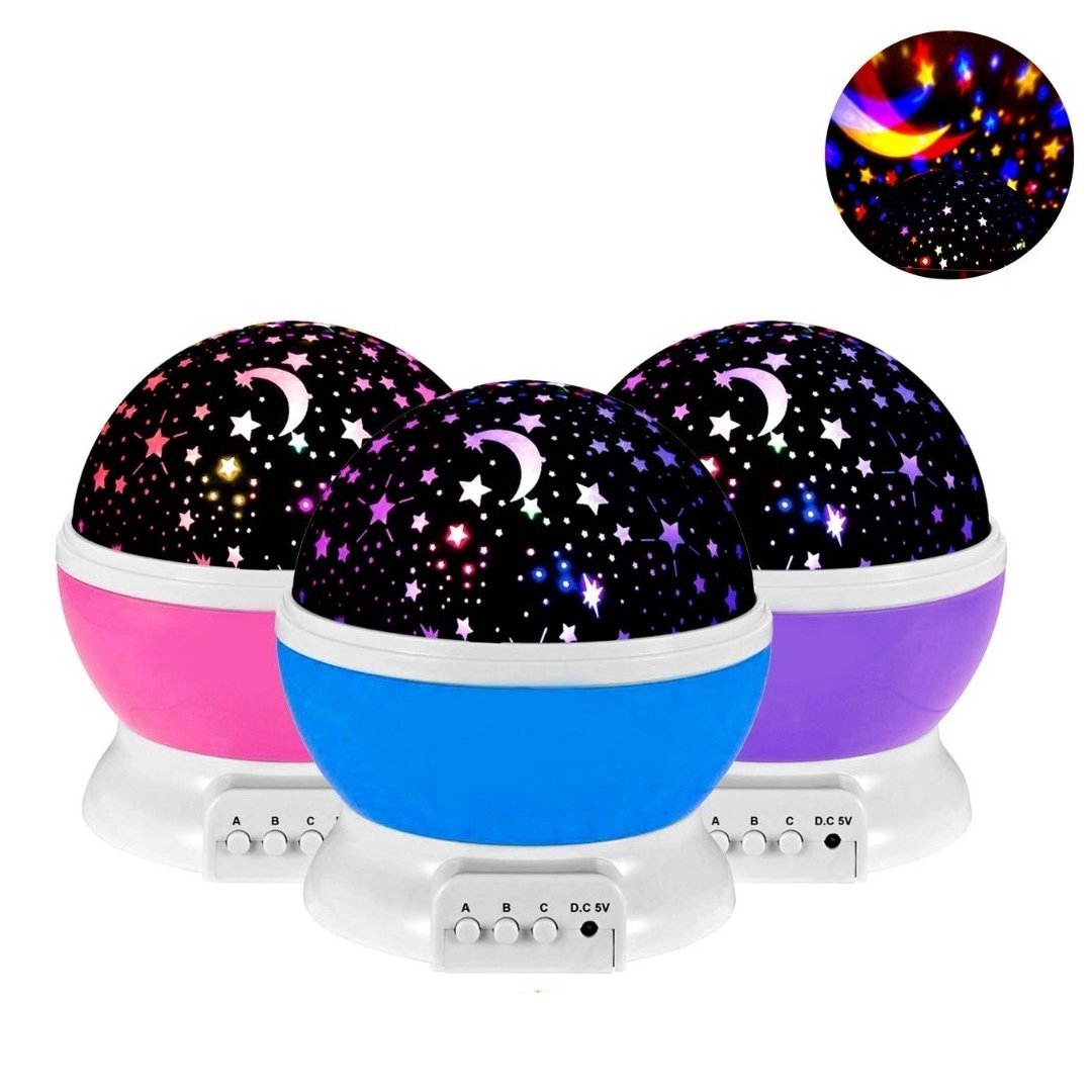 Velador de Estrellas Luz de Noche GIRATORIO / FIJO