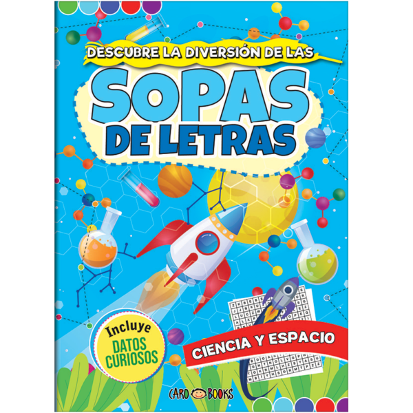 SOPAS DE LETRAS - CIENCIA Y ESPACIO -  22X20 16 PAGINAS (ARTEMISA)