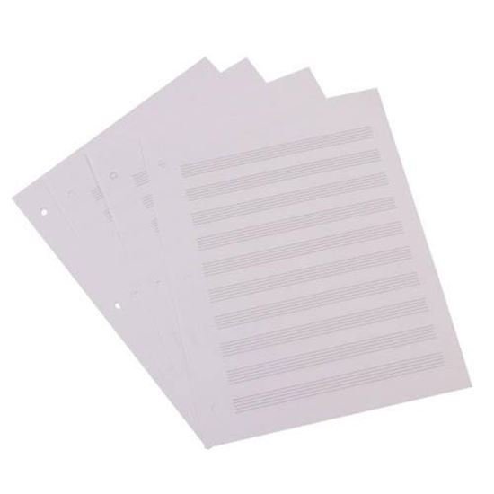 Repuestos de Musica Mil28 Pentagramado x 8 hojas Escolar N° 3