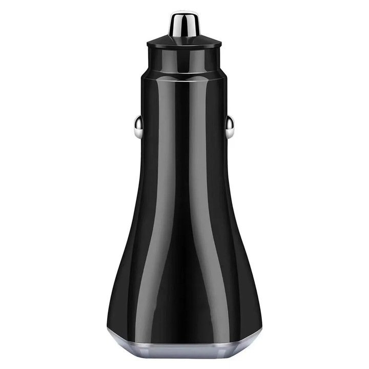 Cargador de Auto para Celular " 3.1 A Salida USB y 2 Tipo C" (Carga Rápida) 12 V - SIN CABLE - 53004