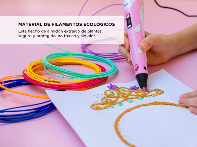 Lapiz 3D * PEN - 2 Standard * Pantalla Oled + Filamentos