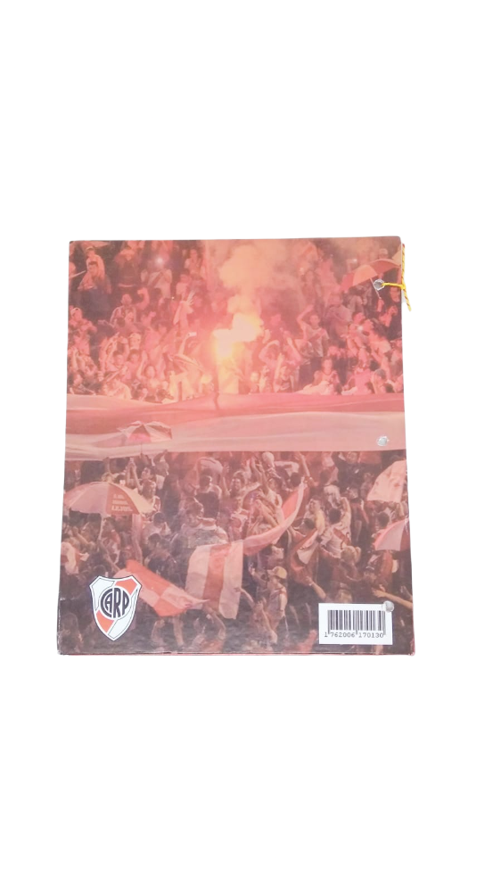 Tapa de Carpeta Escolar N3 " RIVER "