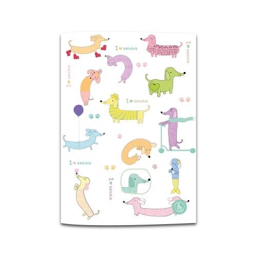 Libretas RY Design "Salchis" 10 x 15 Flexibles