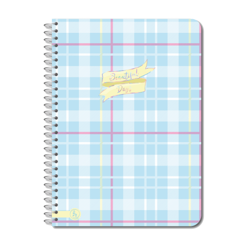 CUADERNILLO C/ ESPIRAL SEMI RIGIDO A4 RY " BEAUTIFUL DAYS " 80 HOJAS