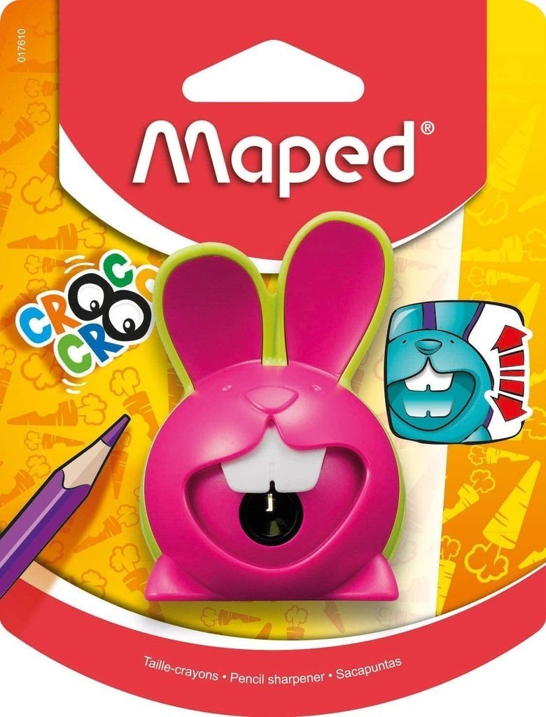 Sacapunta Maped Con Deposito " CONEJO " Croc Croc