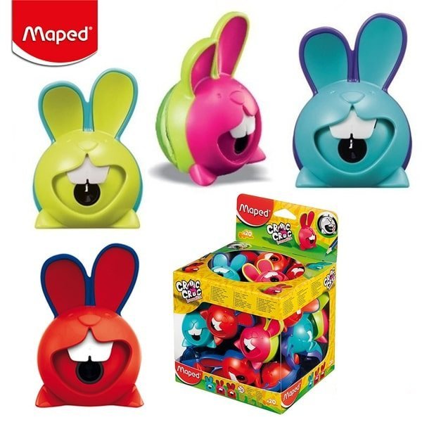 Sacapunta Maped Con Deposito " CONEJO " Croc Croc