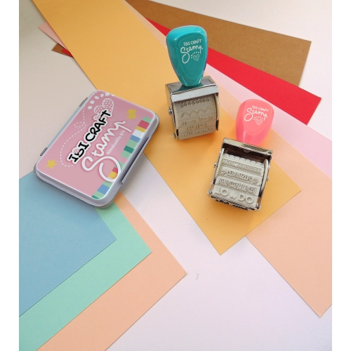 SET * LOVE 12 EN 1 * SELLO ROTATIVO + ALMOHADILLA IBI CALIFICACIONES (Ingles)