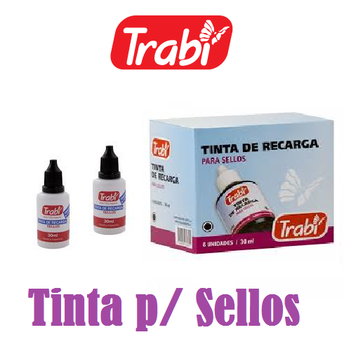 Tinta para Sello Trabi x 30 ml