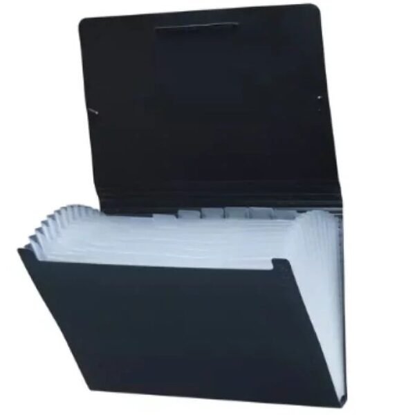 Clasificador AVIOS 13 divisiones TAMAÑO A4 // NEGRO //