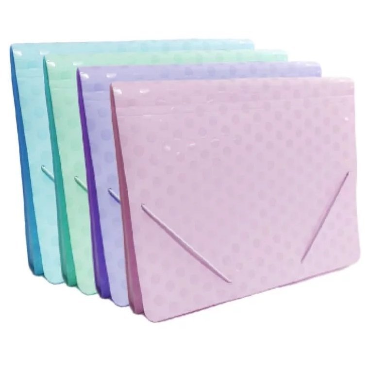 Clasificador AVIOS 13 divisiones TAMAÑO A4 // CELESTE PASTEL //