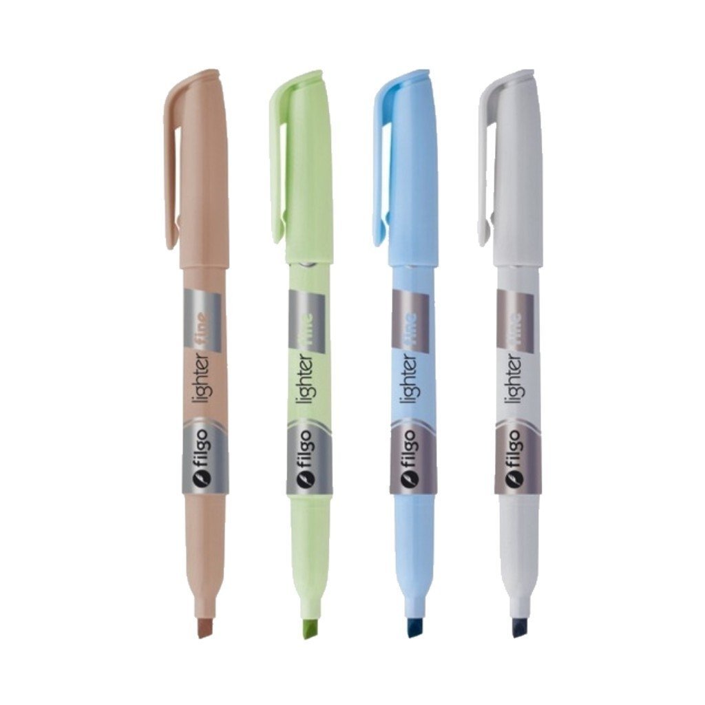 Resaltadores Filgo Pastel "RETRO" x 4 (NUEVOS COLORES)