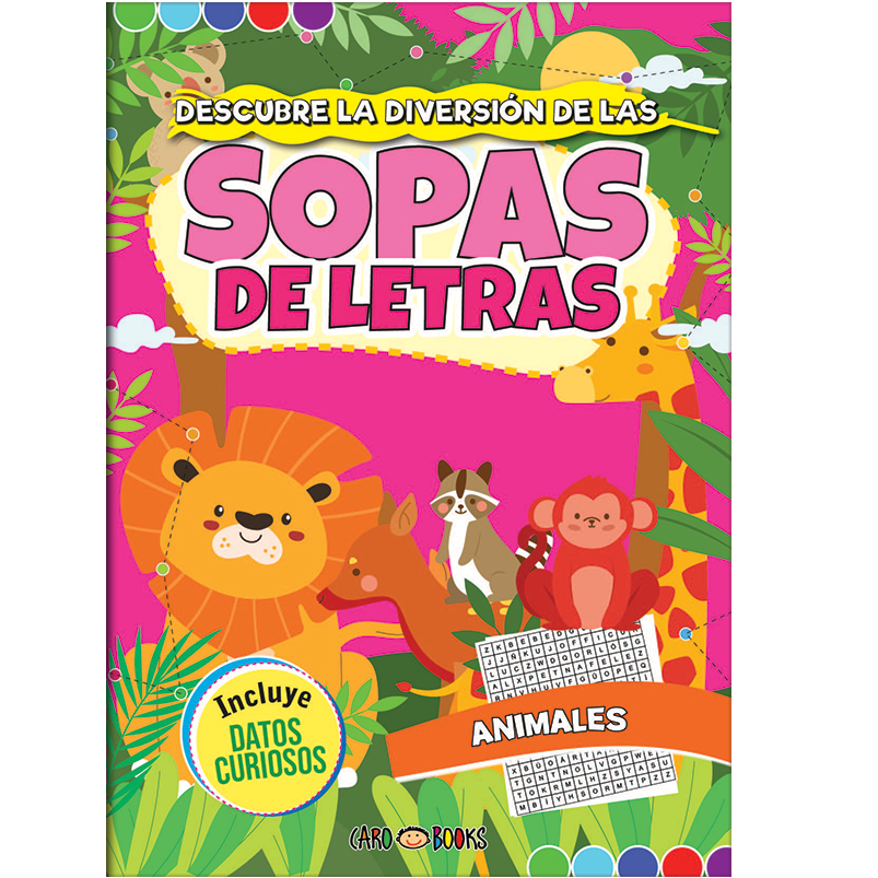 SOPAS DE LETRAS - ANIMALES -  22X20 16 PAGINAS (ARTEMISA)