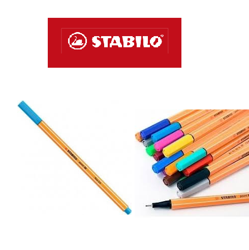 MICROFIBRA STABILO POINT  0.4 mm (x unidad)