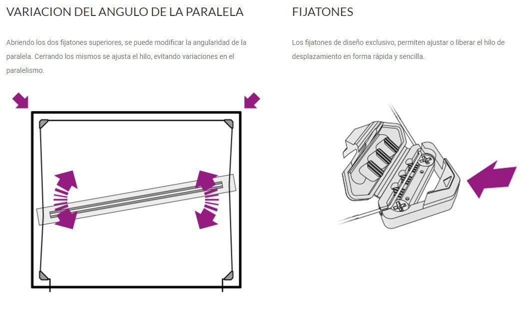 Tablero Laminado Dozent " 40 x 50 " con Paralela y Maletín