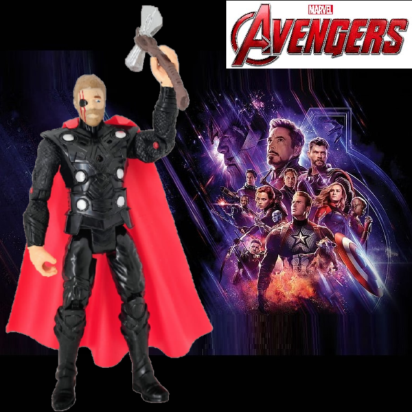 MUÑECOS ARTICULADOS - THOR - MARVEL AVENGERS (CON LUZ)