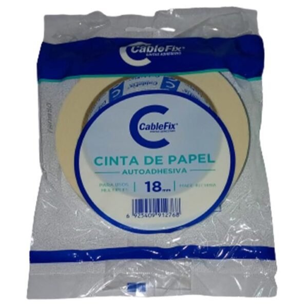 Cinta de Papel KBLEFIX 18mm x 40 metros