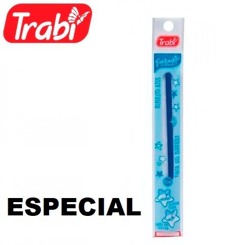 REPUESTO DE LAPICERA BORRABLE "ESPECIAL" TRABI  FANTASTIC TINTA AZUL