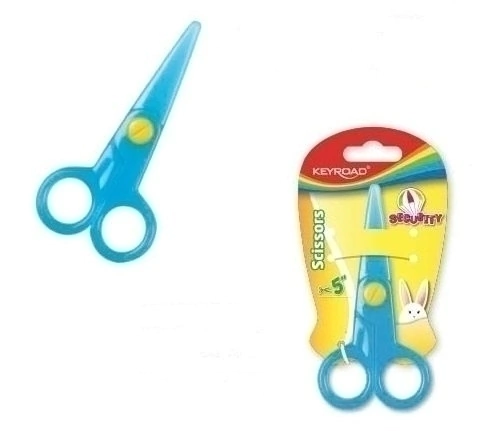 TIJERAS " PLASTICO " KEYROAD (Para las primeras etapas) 12.5 cm