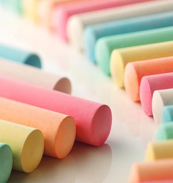 Tizas Playcolor Caja x 144 unidades "COLORES SURTIDOS"