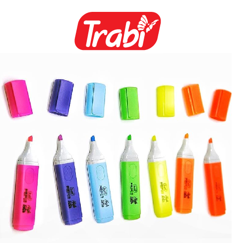 Resaltadores Chatos Trabi Flùo High Texter (Suelto)