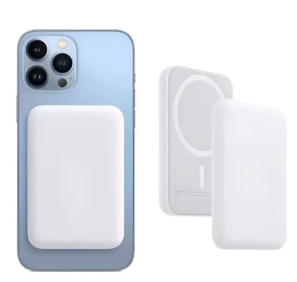 Cargador Portátil Inalámbrico * TREQA TR-952 * Magnético 5000 Mah (Incluye Aro magnético c/ adhesivo) (copia)