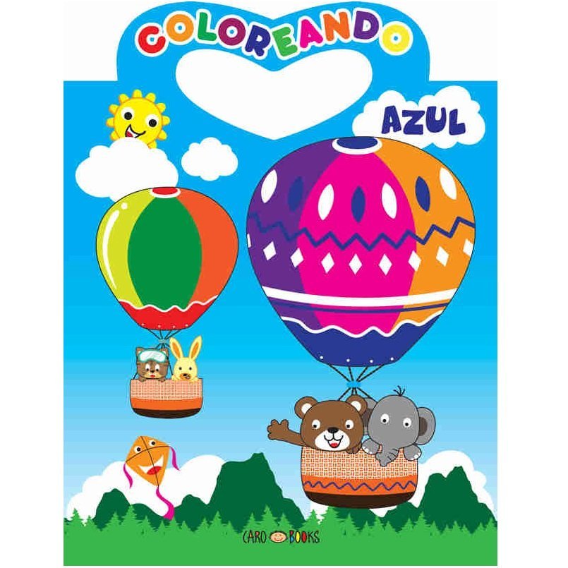 LIBRITOS PARA COLOREAR * COLOREANDO AZUL * 26X20 - ARTEMISA -