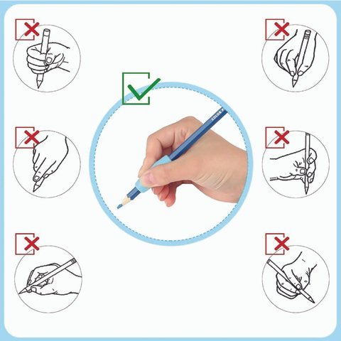 Adaptador Grip Ergonómico para Diestros o Zurdos (Mejora AGARRE, MOVIMIENTO Y PRESIÓN)