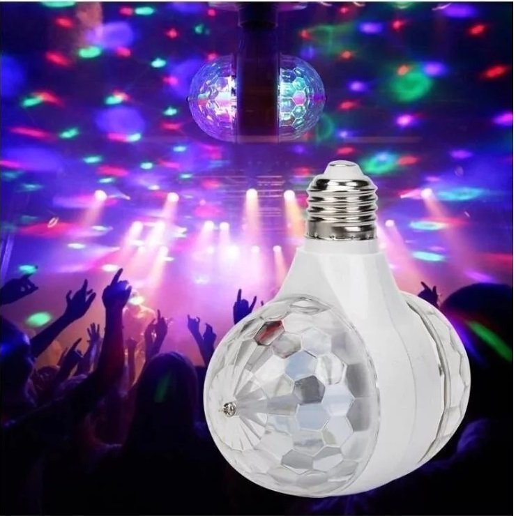 Focos Giratorios * Doble * Luces de colores