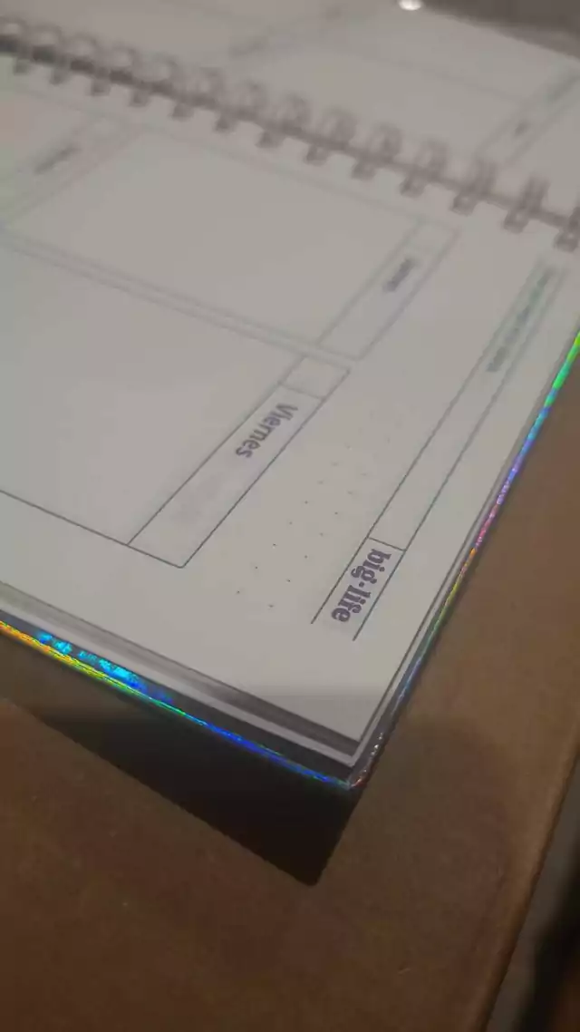 Agendas PPR " HOLOGRAFICA PERPETUA" -Semanal- 15x21 A5 TAMAÑO MEDIANO PREMIUM (SIN FECHA)