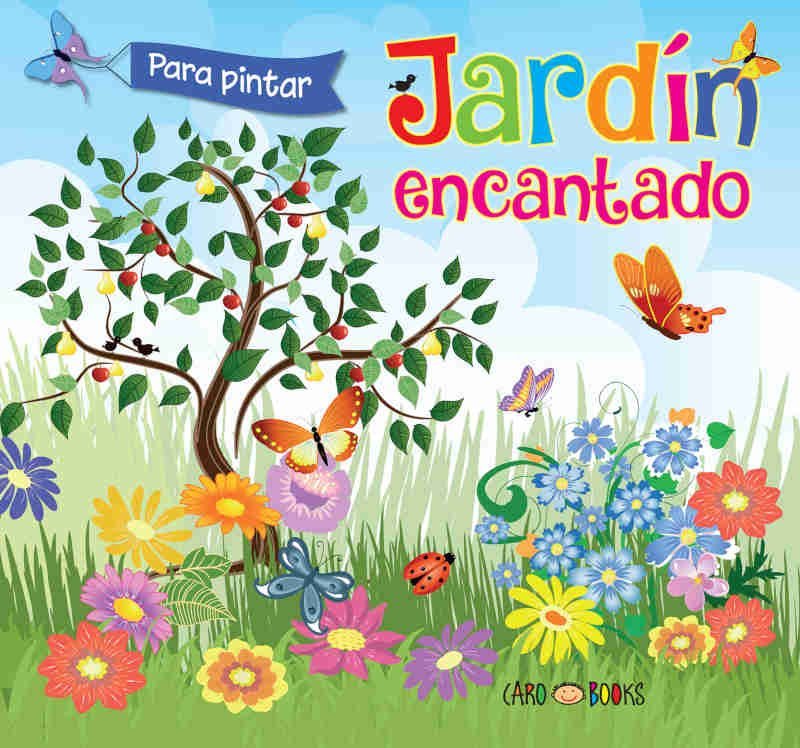 LIBROS PARA COLOREAR " JARDIN encantado " ARTEMISA 32 PAGINAS 21X23