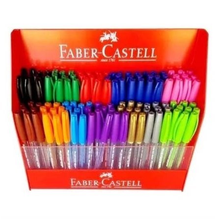 Lapicera Faber Castell de Colores x Unidad