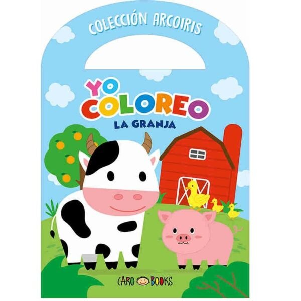 LIBRITOS PARA COLOREAR * YO COLOREO LA GRANJA *  C/ MANIJITA 14X20 -COLECCION ARCOIRIS-  ARTEMISA