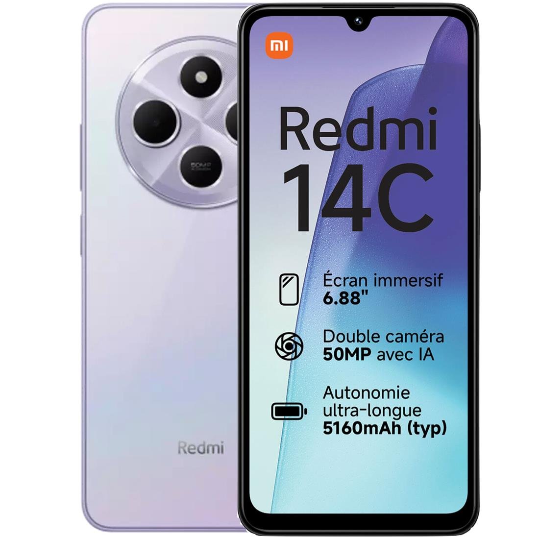 XIAOMI - REDMI 14C LILA - 256GB Liberado // GARANTIA 3 Meses //