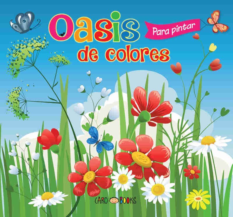 LIBROS PARA COLOREAR " OASIS de colores " ARTEMISA 32 PAGINAS 21X23
