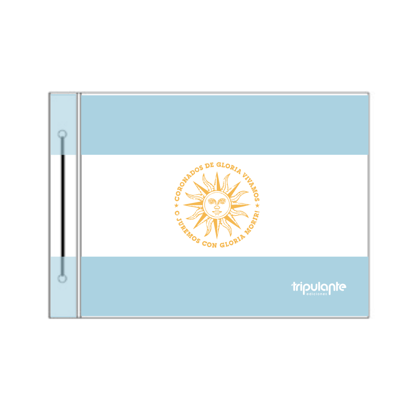Tapa de Carpeta de dibujo N5 " ARGENTINA " TRIPULANTE