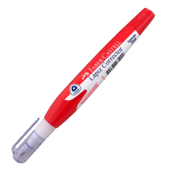 Corrector Faber Castell 7 ML (CUERPO TRIANGULAR)