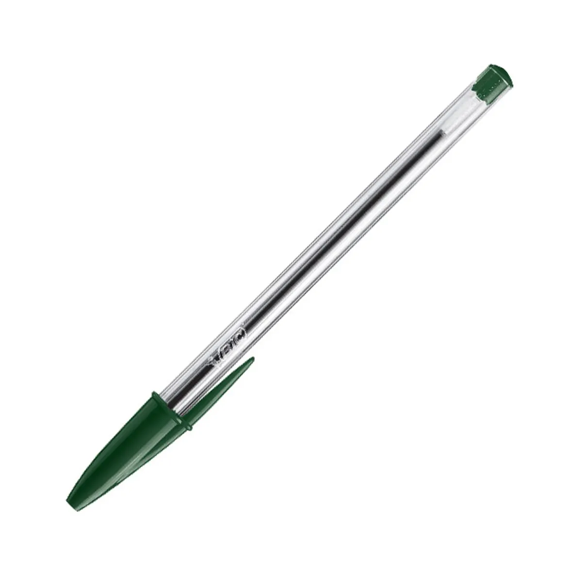 Lapicera Bic - Trazo Medio Cristal VERDE - 1.0 mm x Unidad