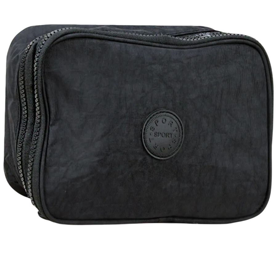 Cartucheras "NEGRA SPORT " Un compartimiento c/ divisiones internas DA10339