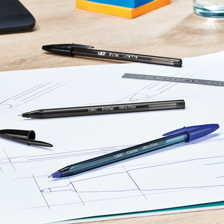 Lapicera Bic - Trazo Ultra Fino NEGRO - x Unidad