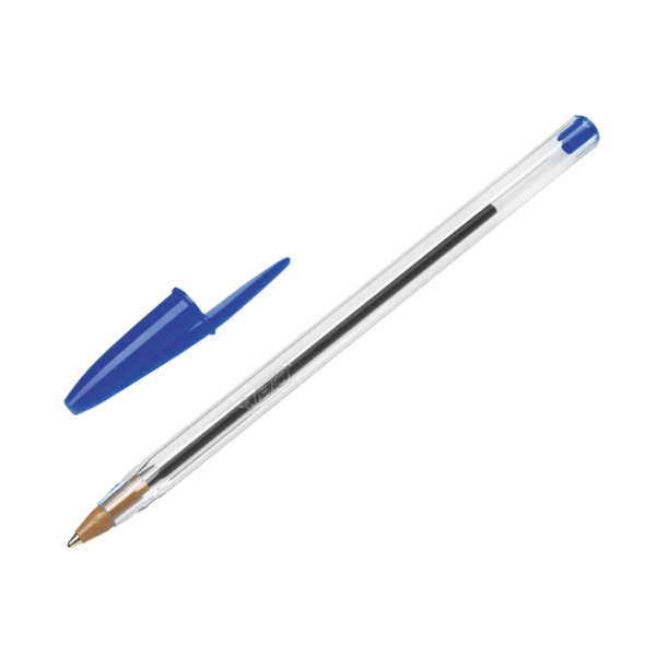 Lapicera Bic - Trazo Medio Cristal AZUL - 1.0 mm x Unidad