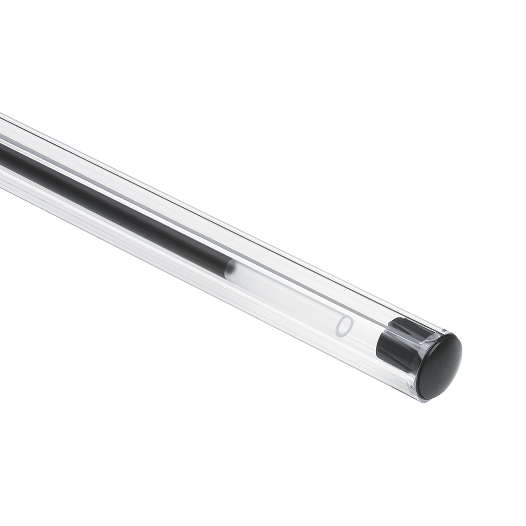 Lapicera Bic - Trazo Medio Cristal NEGRO - 1.0 mm x Unidad