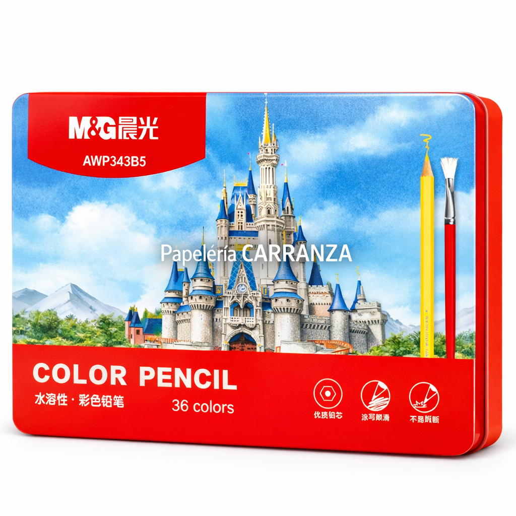 Lapices MYG Lata x 36 Largo // ACUARELABLES //  + Piincel
