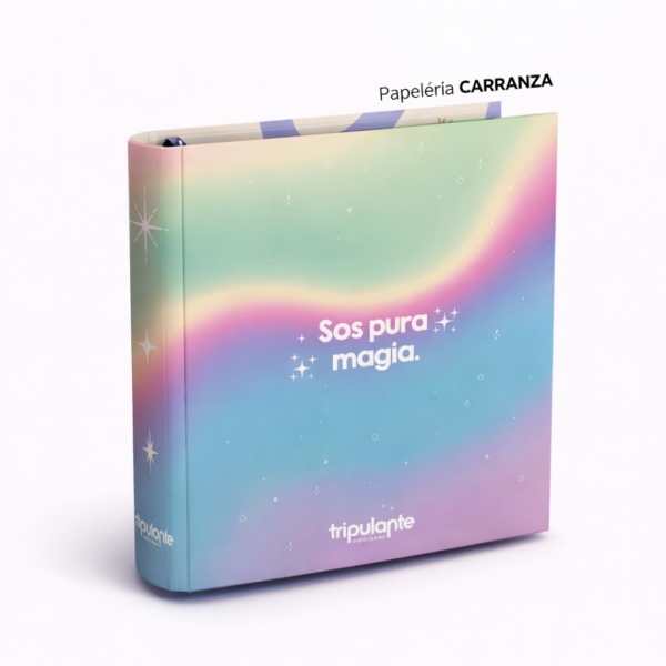Carpetas 3 anillos " SOS PURA MAGIA " Tripulante