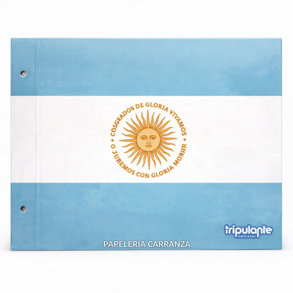 Tapa de Carpeta de dibujo N5 " ARGENTINA " TRIPULANTE